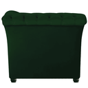 Ver imagem 4 de Sofá Recamier Divã Chesterfield 200cm Sofia Suede Verde Capitonê- Mabe Magazine