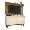 Buffet Opala Com Painel Chanel Off White Com Cinamomo - 1