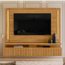 Ver mais imagens de Estante Painel para Tv 75 Pol 216cm Mical Z10 Cumaru - Mpozenato