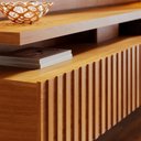 Ver imagem 5 de Estante Painel para Tv 75 Pol 216cm Mical Z10 Cumaru - Mpozenato