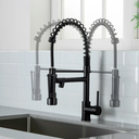 Ver imagem 4 de Torneira Gourmet Monocomando Preta Cozinha com Spray Mesa