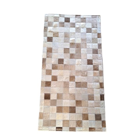 Tapete de Couro Passadeira Natural Champanhe 2,00 x 0,60 m