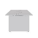 Ver imagem 5 de Plataforma de Trabalho 4 Lugares 1,80m X 1,20m Pé Painel F5 Cor:cinza