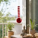 Ver imagem 2 de Cristal Suncatcher Jardim Feng Shui Vermelho