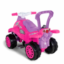 Ver imagem 5 de Quadriciclo Infantil Cross Legacy com Capacete de Brinquedo Calesita Rosa