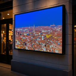 Painel de Led de Imagem Vídeo 2m X 1m Full Color, Outdoor P5:220v - 3