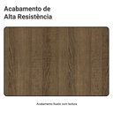 Ver imagem 6 de Mesa de Jantar Retangular Tampo de Madeira Rustic 5364 Madesa
