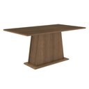 Ver imagem 1 de Mesa de Jantar Retangular Tampo de Madeira Rustic 5364 Madesa