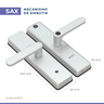 Fechadura Digital de Embutir Esf-de51001 Sax Prata Elsys - 9
