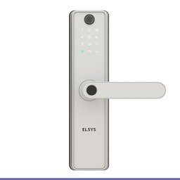 Fechadura Digital de Embutir Esf-de51001 Sax Prata Elsys - 1