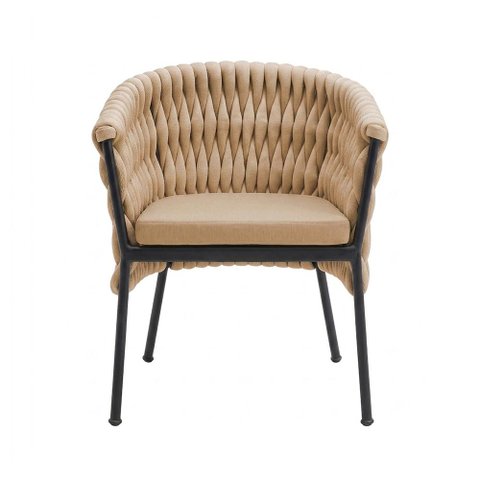 Poltrona Moderna Confortavel Ideal para Qualquer Ambiente Bege Remgui