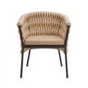 Ver imagem 1 de Poltrona Moderna Confortavel Ideal para Qualquer Ambiente Bege Remgui