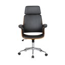 Ver imagem 2 de Cadeira de Escritório Presidente em Corino e Madeira Coimbra