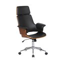 Ver imagem 6 de Cadeira de Escritório Presidente em Corino e Madeira Coimbra