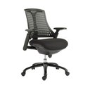 Ver imagem 5 de Cadeira de Escritório Presidente Giratória Office Soria NR17 Preto Rivatti