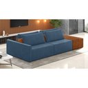 Ver imagem 2 de Sofá Ilha 2 Lugares Living 272cm Modulado para Sala Lary Veludo K01 - D’Rossi