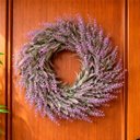 Ver imagem 2 de Guirlanda Enfeite Decoração Lavanda Alfazema Artificial 30cm