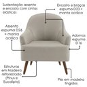 Ver imagem 5 de Poltrona Decorativa Naomi Pes Madeira Courino Tcs 725 Moll