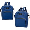 Mochila Mala Bolsa Maternidade Multiuso Multifuncional Azul - 7