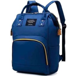 Mochila Mala Bolsa Maternidade Multiuso Multifuncional Azul - 1