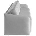 Ver imagem 2 de Sofá Cama para Sala de Estar 3 Lugares 276cm Montserrat K01 Veludo Cinza - Lyam Decor