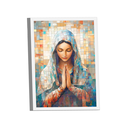 Ver imagem 6 de Quadro Decorativo Virgem Maria em Grid Arte Variação