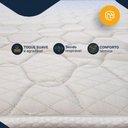 Ver mais imagens de Cama Box com Colchão Gazin de Molas Ensacadas One Face Air Up + Auxiliar de Espuma Solteiro 88cm
