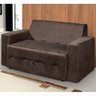 Sofá Cama Casal 5000 com Braço Mamflex - 1