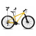 Ver imagem 2 de Bicicleta Mountain Bike Nero 6 Aro 29 Quadro Alumínio 21 Marchas Absolute Amarelo 15
