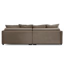 Ver imagem 7 de Sofá sem Caixa Retrátil Reclinável 2,50m Catarina Veludo Cappuccino Rover & Beato