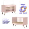 Quarto Completo com Cômoda Guarda Roupa e Berço Rose Garry Shop Jm Baby - 2
