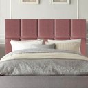 Ver imagem 2 de Cabeceira para Cama Box Casal 1,40 Cm Poliana:rose