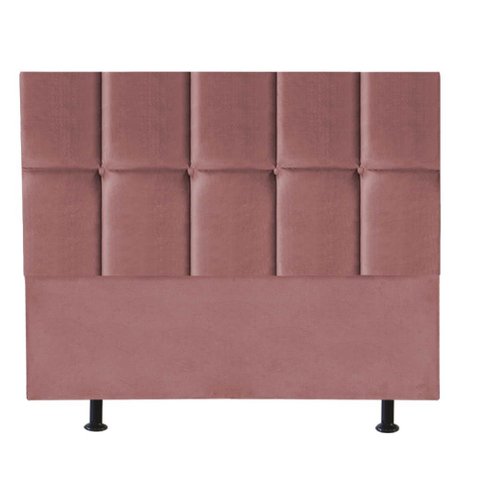 Cabeceira para Cama Box Casal 1,40 Cm Poliana:rose