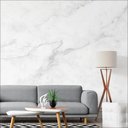 Ver imagem 1 de Papel De Parede Mármore Branco