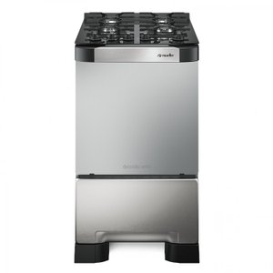 Fogão 4 Bocas Decorato Vetro Inox G3 Mueller Bivolt