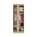 Ver imagem 7 de Guarda-Roupa Casal Modulado Canto com Espelho 11 Portas 4 Gavetas Multimóveis Madeirado/Cinza