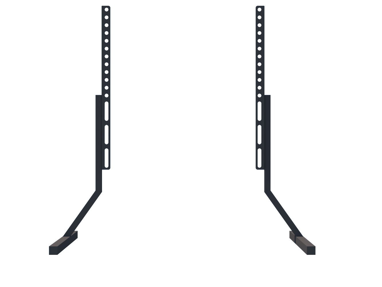 Suporte Pé Para Tv Base Samsung, LG, Philco 32 A 75 Universal ...