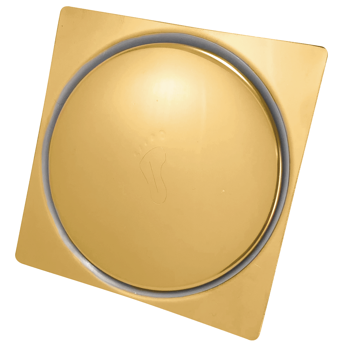 Ralo Click Quadrado 10x10cm Gold - 7