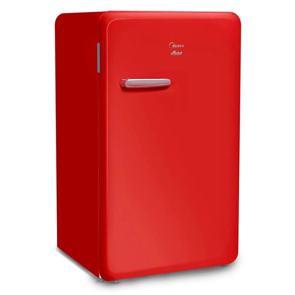 Frigobar Retrô Midea 95 Litros Vermelho Rubi 220v - 6