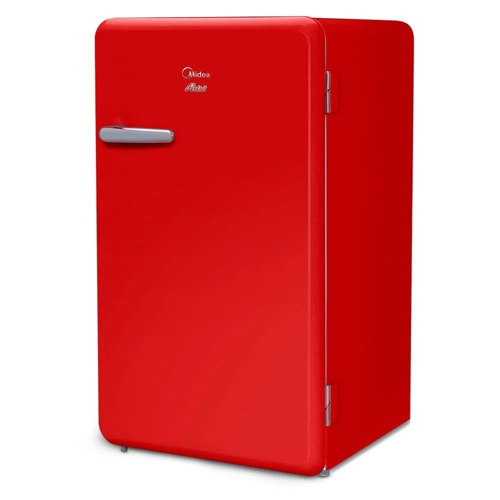 Frigobar Retrô Midea 95 Litros Vermelho Rubi 220v - 2