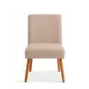 Ver imagem 4 de Cadeira de Jantar Moderna e Minimalista Maya Bouclé