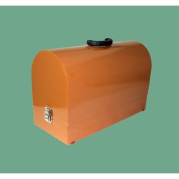 Baú de Madeira para Máquina Doméstica-cor Mel - 2