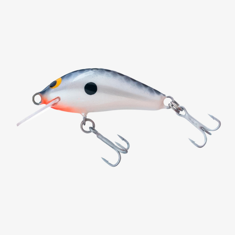 Isca Big Little 80 Ocl Crank Bait 24g 8cm Prateada - Meia Água, Original!