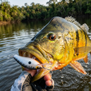 Ver imagem 4 de Isca Big Little 80 Ocl Crank Bait 24g 8cm Prateada - Meia Água, Original!