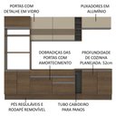 Ver imagem 7 de Cozinha Completa Vicenza Armário Balcão Rustic Crema Madesa