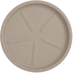 Prato Em Polietileno Para Vaso Redondo 36X3Cm Areia - 1