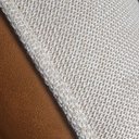 Ver imagem 4 de Poltrona Ayla Fixa Pés de Madeira - Redonda, Almofadas, Linho Bege Sintético Caramelo, Orgânico