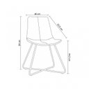 Ver imagem 2 de Cadeira Brenda Marrom