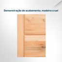 Ver imagem 3 de Kit Porta Pronta Maciça de Eucalipto 214CMX87CM Comercial Clean Abertura Esquerda