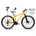 Ver imagem 2 de Bicicleta Nero 6 Mountain Bike Aro 29 Alumínio 21 Marchas Disco Hidráulico Absolute Adulto
